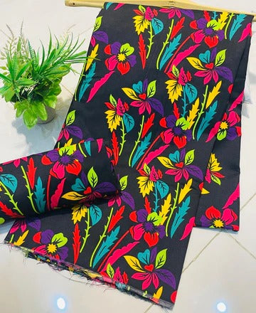 Summer Cotton Unstitched 2pc Suit