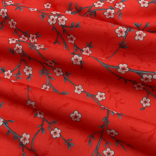 Summer Cotton Unstitched 2pc Suit