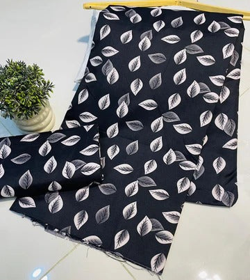 Summer Cotton Unstitched 2pc Suit