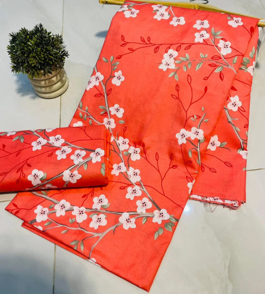 Summer Cotton Unstitched 2pc Suit